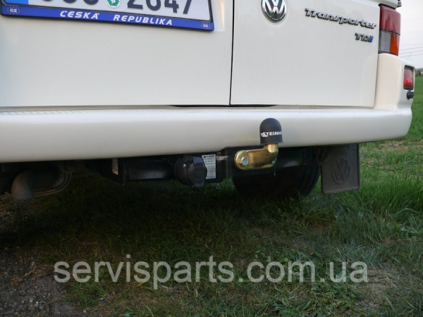 Фаркоп Volkswagen T4 1990-2003 (також Caravelle) польський на болтах - Зображення 2