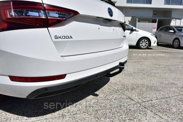 Фаркоп Skoda Superb III 2015-Westfalia на ключах - Зображення 9