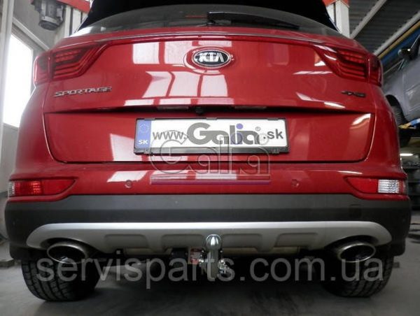 Оцинкований фаркоп на Kia Sportage QL 2015-2018 - Зображення 5