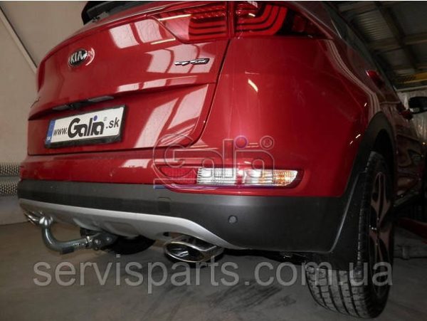 Оцинкований фаркоп на Kia Sportage QL 2015-2018 - Зображення 3