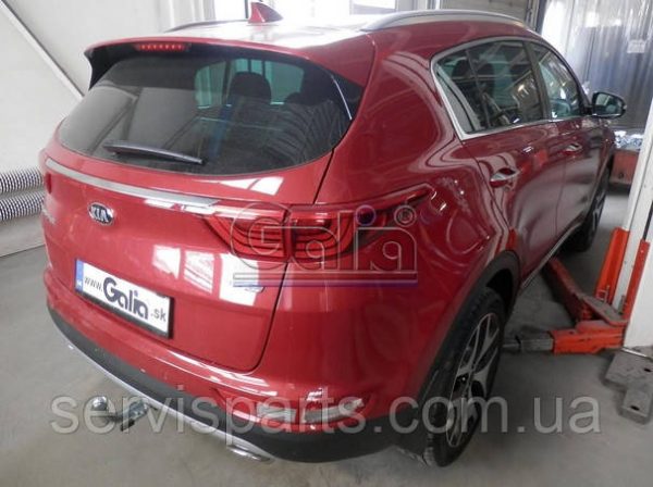 Оцинкований фаркоп на Kia Sportage QL 2015-2018 - Зображення 6