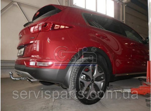 Оцинкований фаркоп на Kia Sportage QL 2015-2018 - Зображення 7