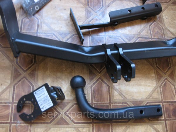 З'ємний гак фаркоп на Nissan X-Trail T31 2008-2014 без підрізу бампера - Зображення 7