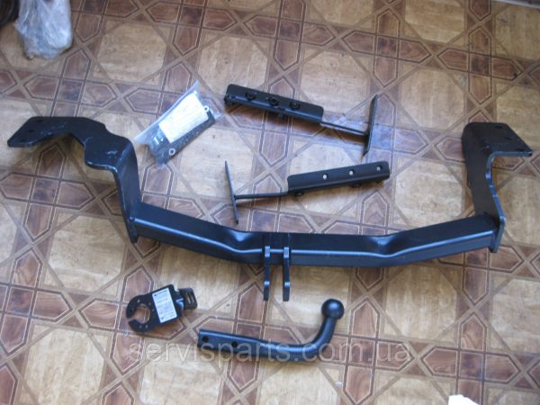 З'ємний гак фаркоп на Nissan X-Trail T31 2008-2014 без підрізу бампера - Зображення 8