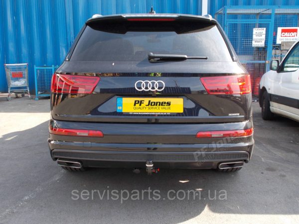 Швидкознімний фаркоп Audi Q7 II 2015- (Ауді Q7) на ключах - Зображення 8