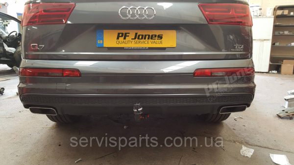 Швидкознімний фаркоп Audi Q7 II 2015- (Ауді Q7) на ключах - Зображення 9