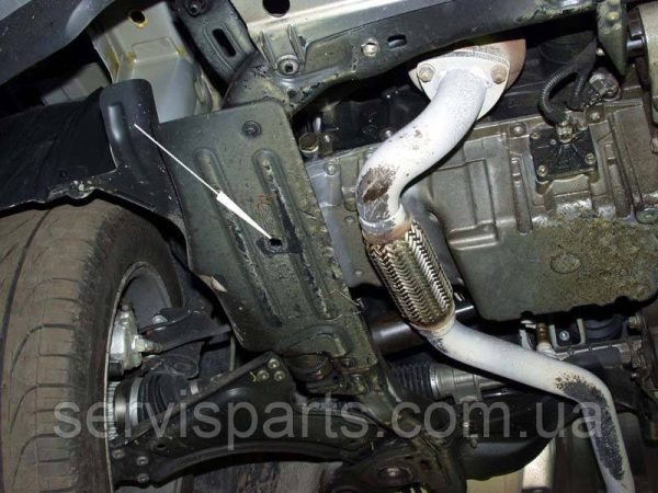 Захист двигуна Opel Meriva A 2002-2010 (Опель Меріва А) - Зображення 4