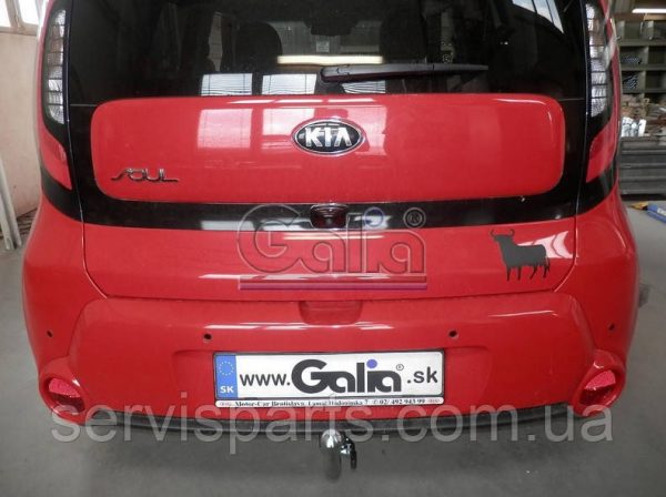 Оцинкований фаркоп на Kia Soul 2014-2019 (Кіа Соул) - Зображення 3