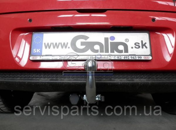 Оцинкований фаркоп на Kia Soul 2014-2019 (Кіа Соул)