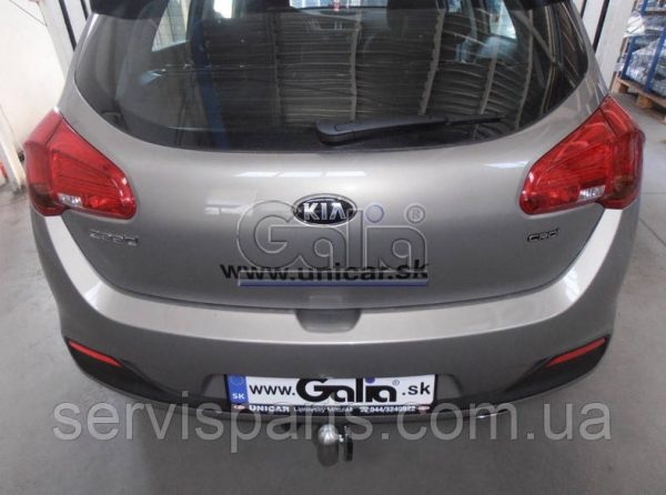 Оцинкований фаркоп на Kia Ceed хетчбек 2012-2018 (без зняття бампера) - Зображення 4