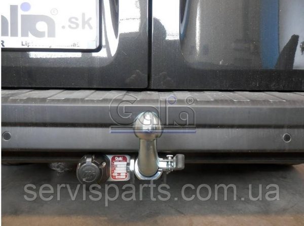 Оцинкований фаркоп на Opel Vivaro 2014-2019 (Опель Віваро) - Зображення 2