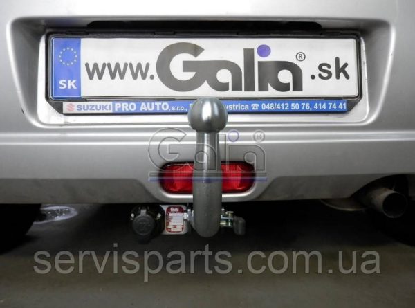 Оцинкований фаркоп на Suzuki Swift 2005-2010 (Сузукі Свіфт) Швидкознімний автомат на ручці - Зображення 3