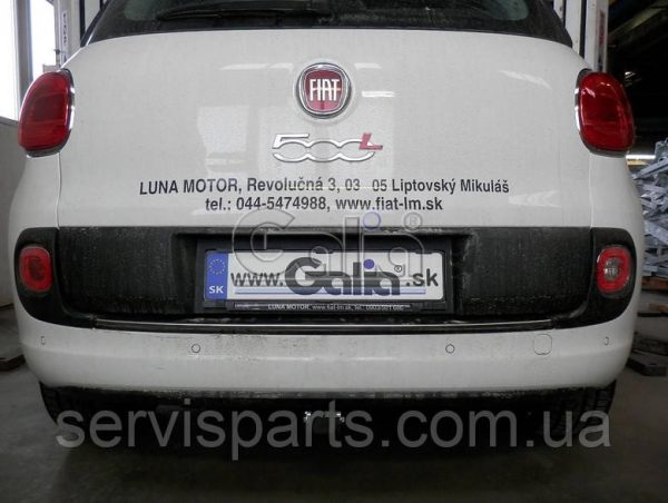 Оцинкований фаркоп для Fiat 500L 12 - Фіат 500Л (Словаччина) - Зображення 5